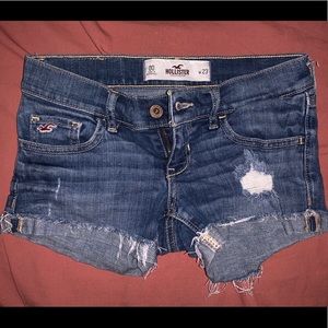 Hollister denim shorts